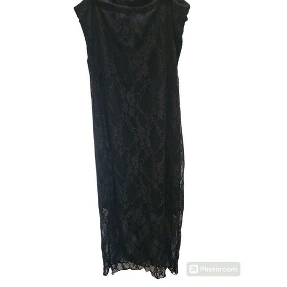 Just polly New york Lace slip dress sz M - Picture 4 of 6